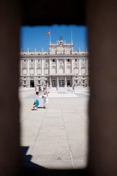 Madrid Palace 2 Stock Photos