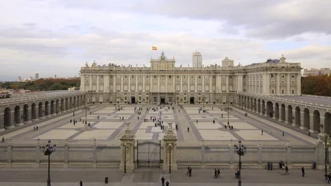 Madrid Palace Video stock 117845272