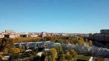Madrid Park Rio in Arganzuela Static Shot 3 Видео 86088044