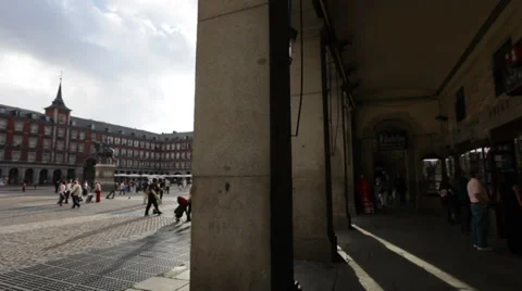 MADRID - PLAZA MAYOR # 2 Stock Footage 28013973