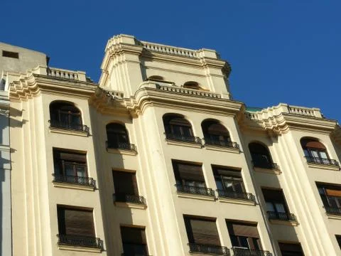Madrid rooftop Stock Photos