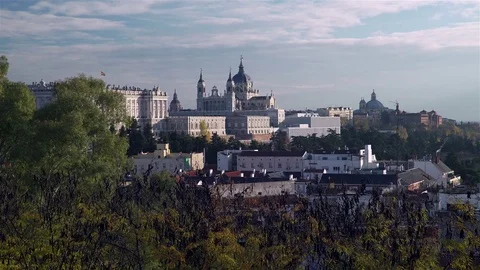 Madrid Royal Palace Stock-Footage 71220849