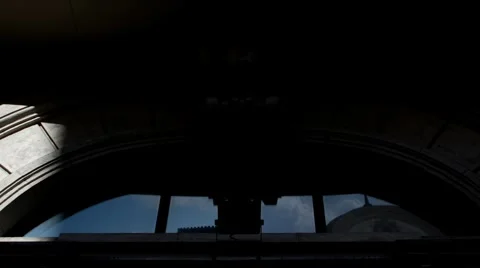 Madrid, Shadow over building facade Vídeos de archivo 975657