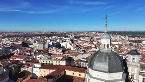 Madrid Skyline At Madrid In Comunidad De Madrid Spain. Vídeos de archivo 305437122