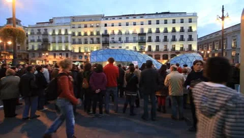 Madrid sol1 Stock Footage 8944670