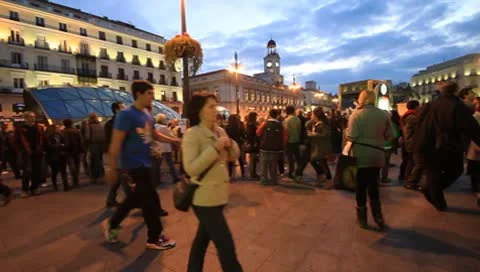 Madrid sol10 Stock Footage 8943949