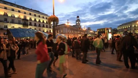 Madrid sol11 Stock Footage 8944708