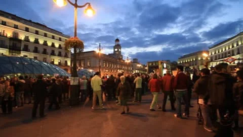 Madrid sol13 Stock Footage 8944780