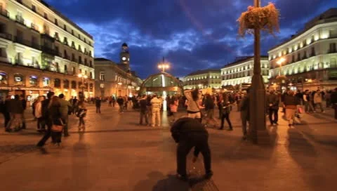 Madrid sol16 Stock Footage 8944817
