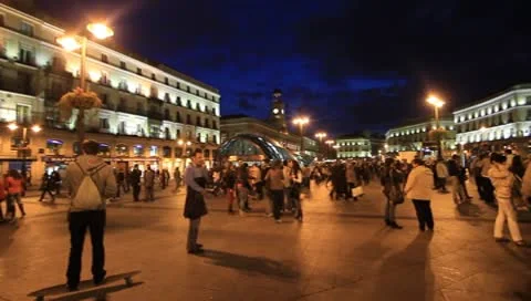 Madrid sol18 Stock Footage 8944847
