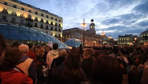 Madrid sol3 Stock Footage 8944872