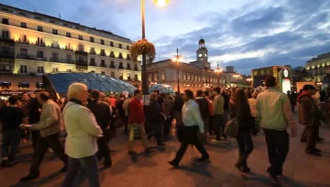 Madrid sol9 Stock Footage 8944980