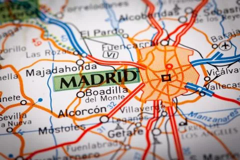 Madrid, spain Stock Photos