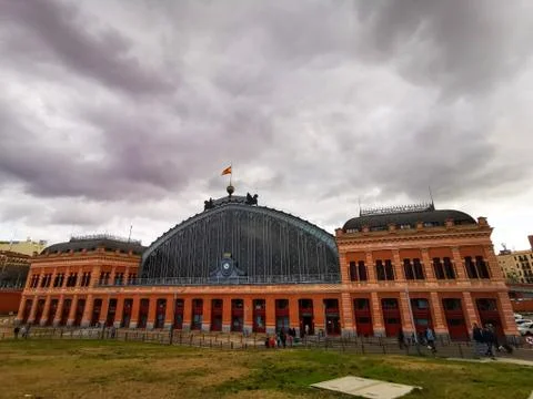 Madrid train station Stock Photos