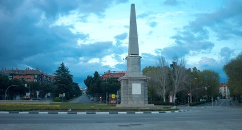 Madrid vacio Stock Footage 127990336