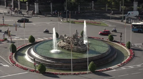 Madrid view from City Hall Stock-Footage 56910345
