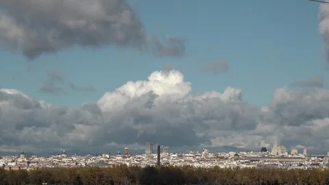 Madrid view Stock Footage 117587099
