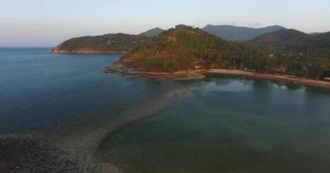 Mae Haad Beach and Utopia bar (360 bar) Koh Phangan, Thailand Vidéo 74361594