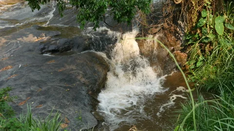 Mae Klang waterfall, Doi Inthanon national park, Chiang Mai, Thailand, Stock Footage 62217943