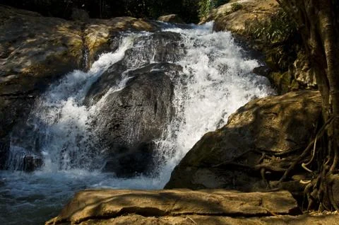 Mae Sa Waterfall Stock Photos