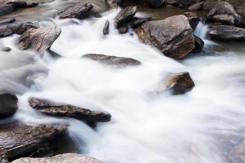 Mae Ya water fall Foto stock