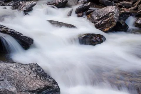 Mae Ya water fall Foto stock