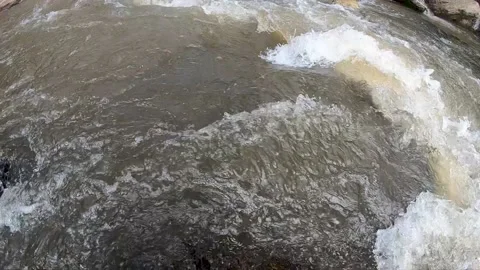 Mae Ya waterfall, Doi Inthanon national park Chiang Mai, Thailand. slow motion Stock Footage 142999747