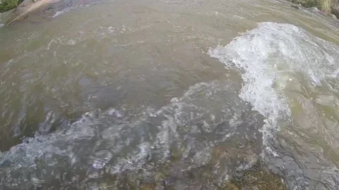 Mae Ya waterfall, Doi Inthanon national park Chiang Mai, Thailand. slow motion Stock Footage 143000192