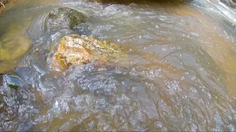 Mae Ya waterfall, Doi Inthanon national park Chiang Mai, Thailand. slow motion Stock Footage 143002202