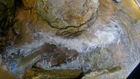 Mae Ya waterfall, Doi Inthanon national park Chiang Mai, Thailand. slow motion Stock Footage 143003419