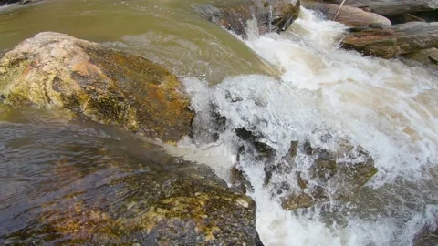Mae Ya Waterfall Stock Footage 143134256