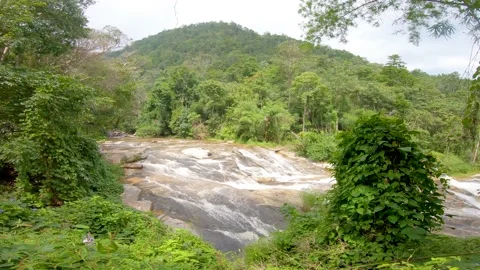 Mae Ya Waterfall Stock Footage 143136661
