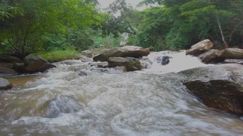 Mae Ya Waterfall Stock Footage 143136680