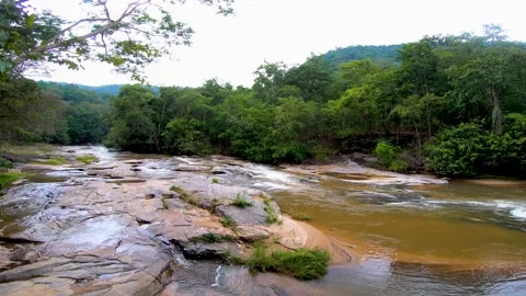 Mae Ya Waterfall Stock Footage 143137073