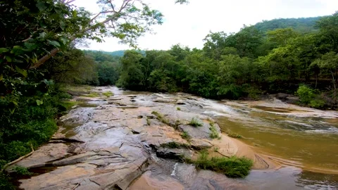 Mae Ya Waterfall Stock Footage 143137092