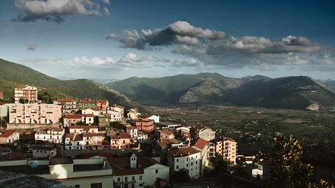 Maenza Timelapse 1 Stock Footage 105548595