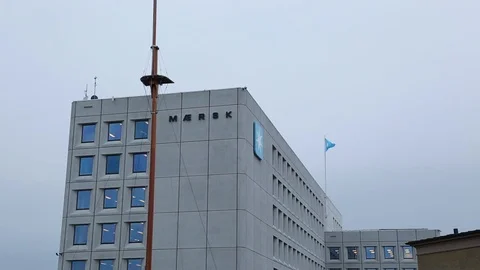 Maersk Headquarters Stock Footage 99096526