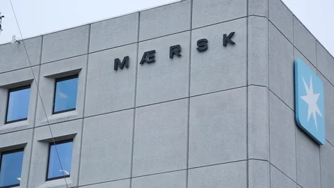 Maersk Headquarters Stock Footage 99096586