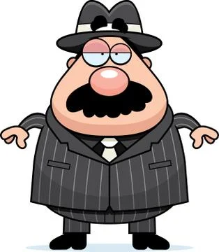Mafia Boss Stock Illustration