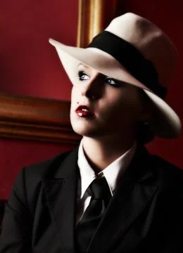 Mafia bride Stock Photos