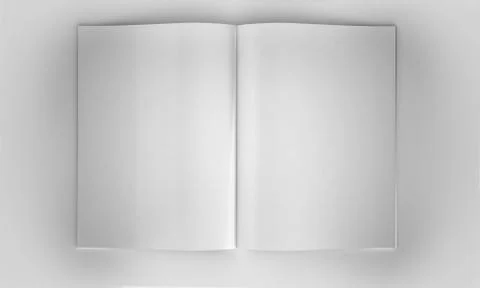 Magazine mock up Stock Illustration