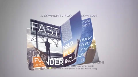 Magazine Promotion 스톡 After Effects