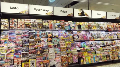 Magazines Stock Footage 283998950