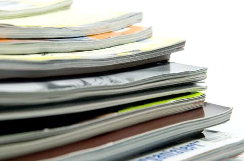 Magazines Stock Photos