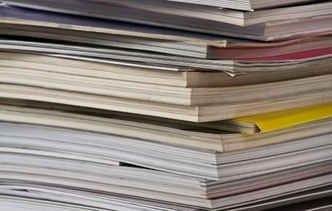 Magazines Stock Photos