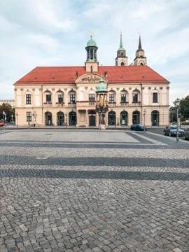 Magdeburg City Hall Stock Photos