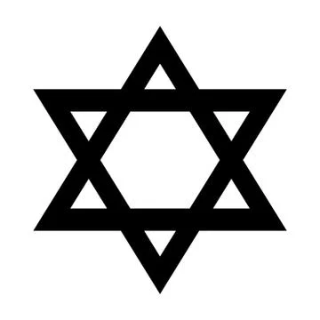 Magen David icon Stock Illustration