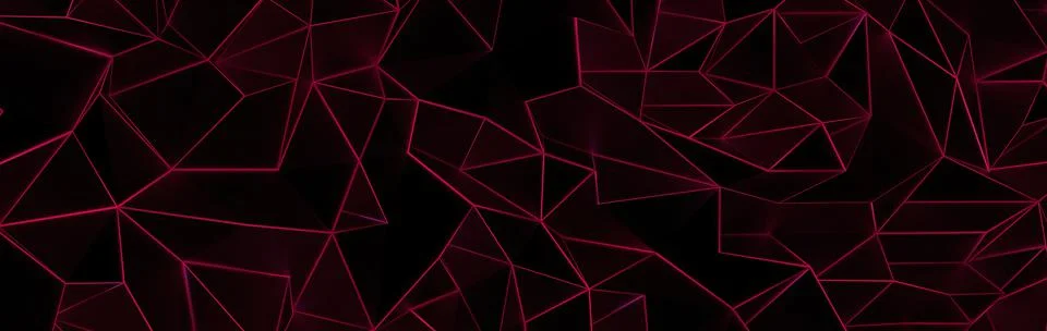 Magenta abstract pattern on the dark background. Foto stock