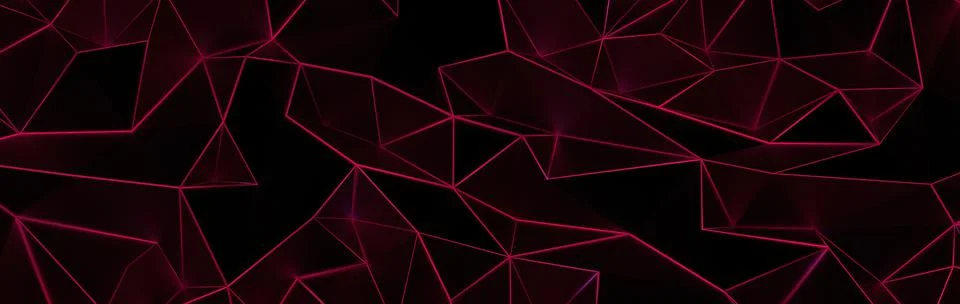 Magenta abstract pattern on the dark background. Foto stock