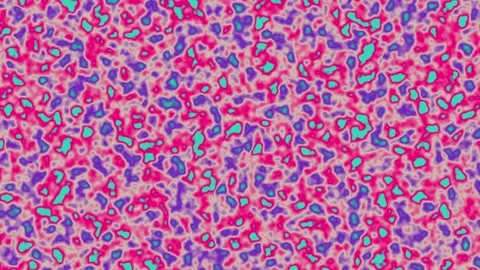 Magenta and blue tiny organic cells vibrating in a dense energetic pattern Stock-Footage 331097867